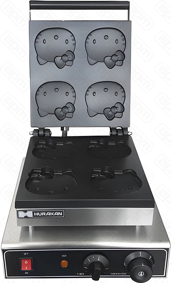 ВАФЕЛЬНИЦА HURAKAN HKN-GES13 HELLO KITTY